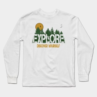 Discover Yourself Long Sleeve T-Shirt